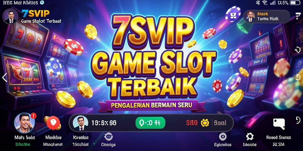 Tampilan gameplay slot seru dalam 7SVIP yang menegangkan.