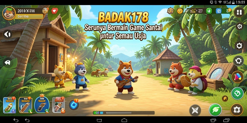 Gameplay seru dan menyenangkan dari BADAK178 yang cocok untuk bersantai.