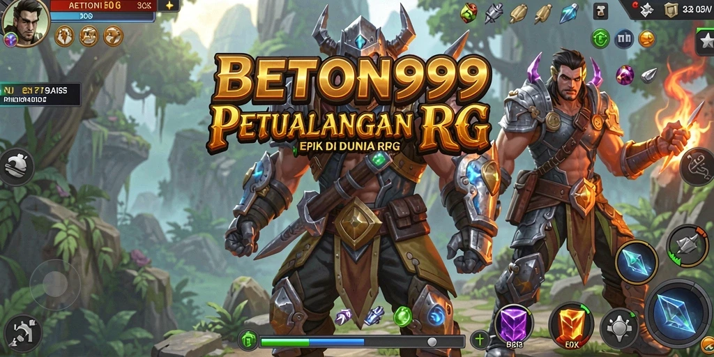 Tampilan gameplay utama BETON999 dengan petualangan seru dan grafis menawan.