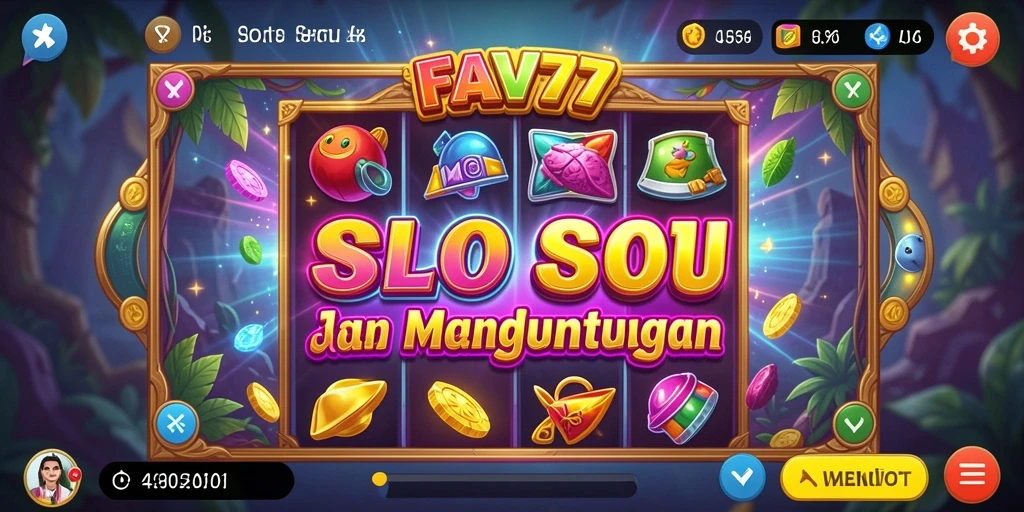 Tampilan gameplay FAV77 dengan efek visual menawan.