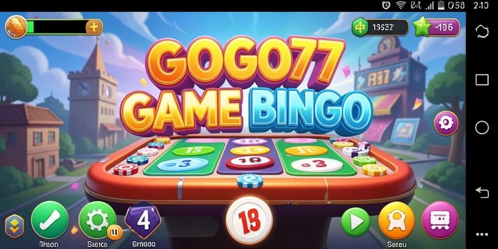 Gameplay menarik dari GOGO77 dengan nuansa Bingo yang seru.