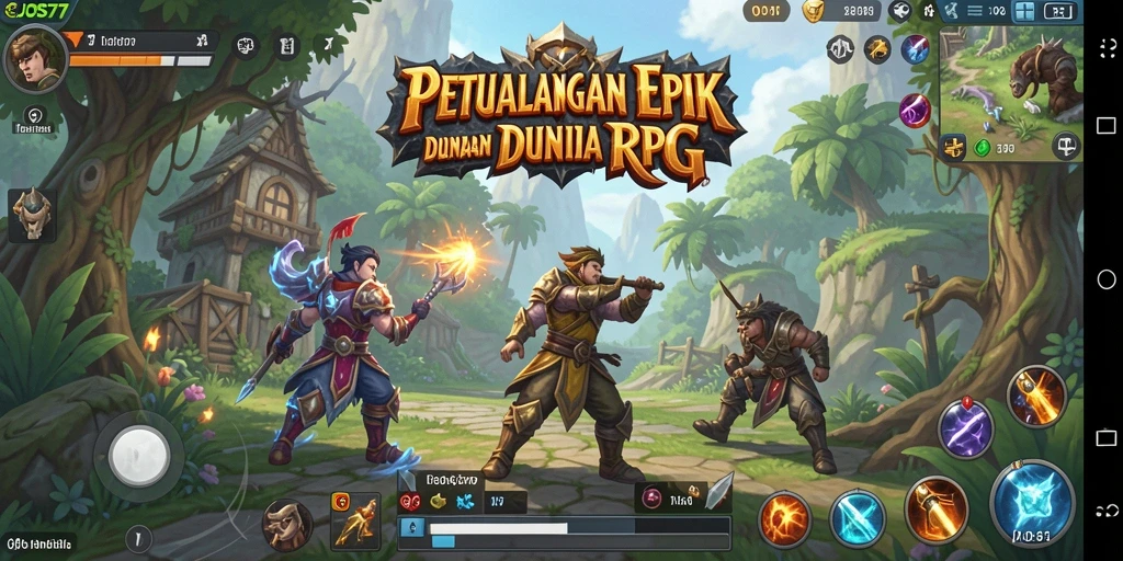 Gameplay seru dalam dunia fantasi JOS77.