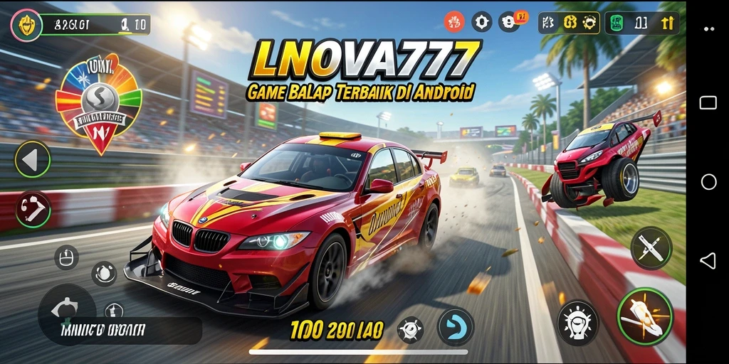 Tampilan gameplay seru dan mendebarkan di LNOVA777.