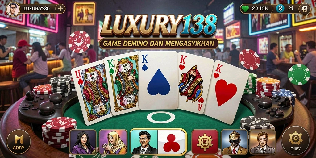 Tampilan gameplay seru di LUXURY138 dengan pemain aktif.