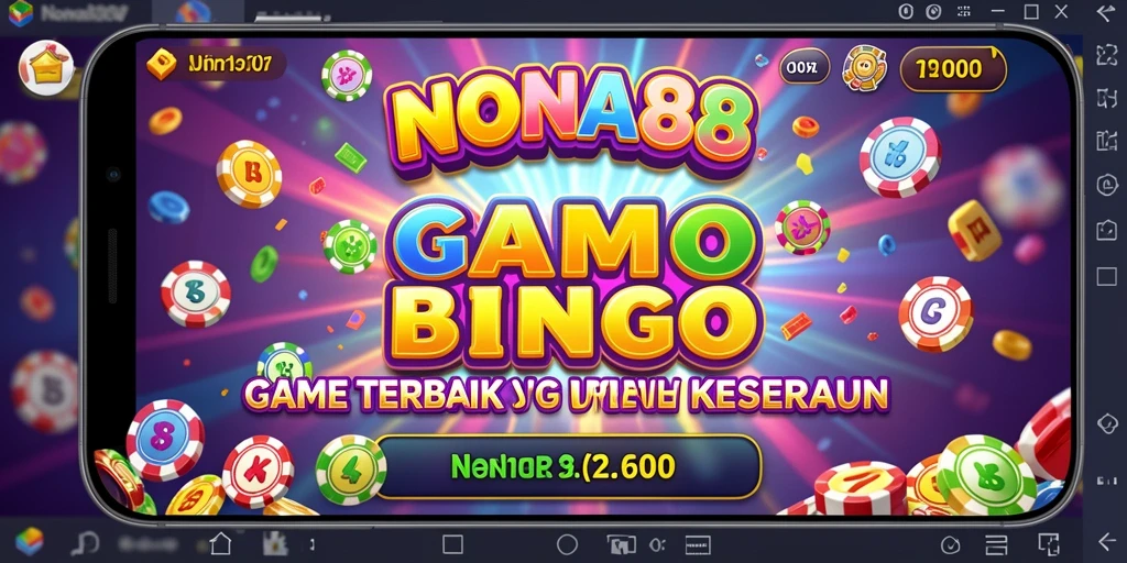 Tampilan gameplay Bingo yang seru dan mengasyikkan di NONA88.