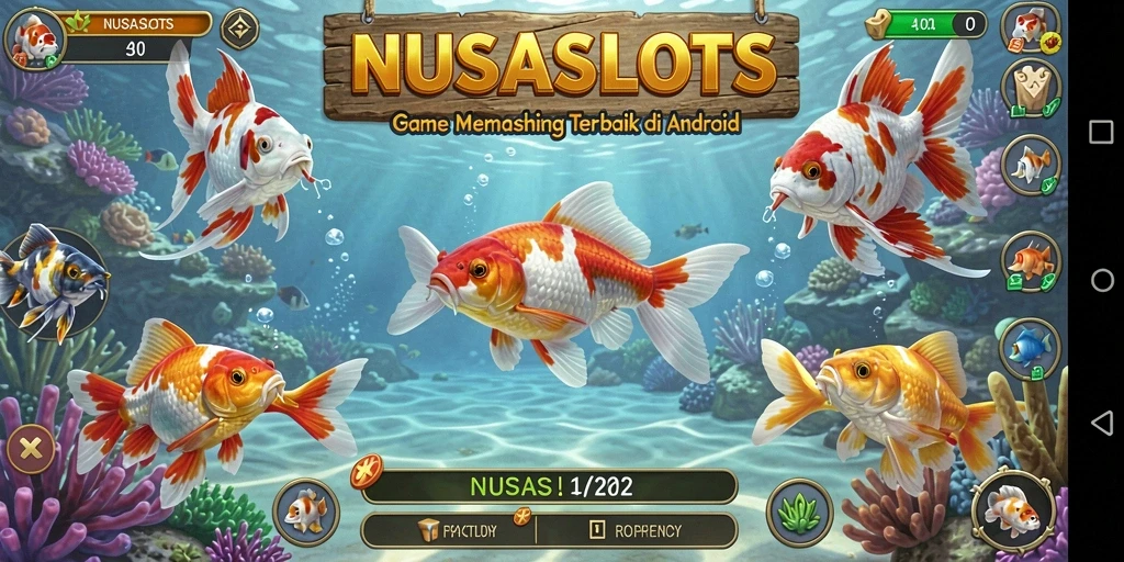 Tangkapan ikan yang epik dalam permainan NUSASLOTS.
