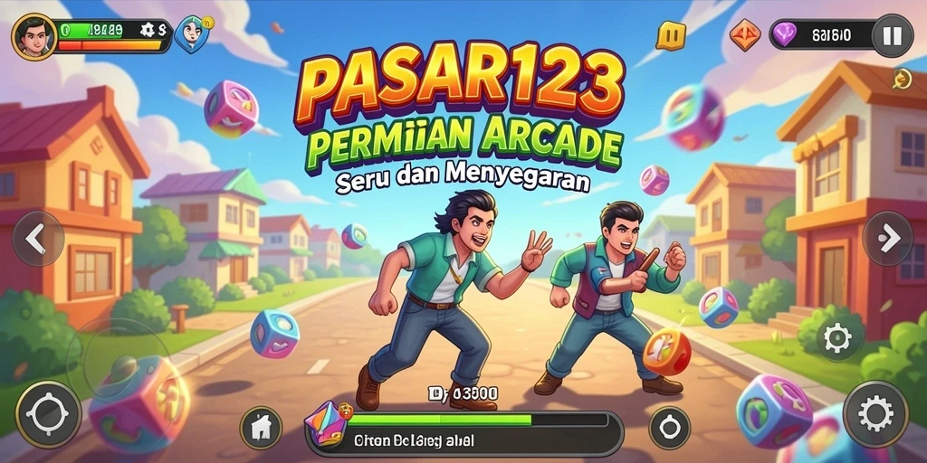 Tangkapan layar dari gameplay PASAR123 yang mengasyikkan dan penuh warna.