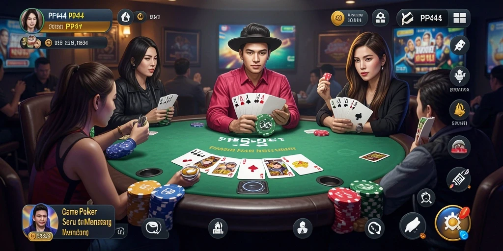 Tampilan grafis dan gameplay seru dari PP444.