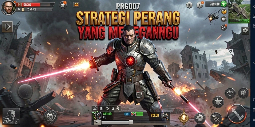 Tampilan gameplay PRG007 dengan strategi yang mendebarkan.
