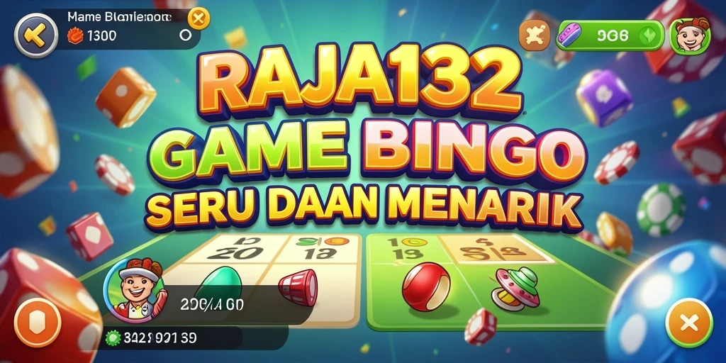 Screenshot gameplay Bingo menarik dari RAJA132.