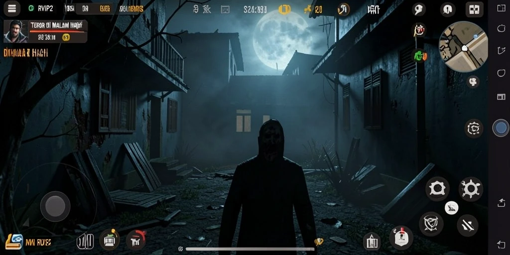 Tampak mencekam dari gameplay RVIP2 dengan suasana horror.