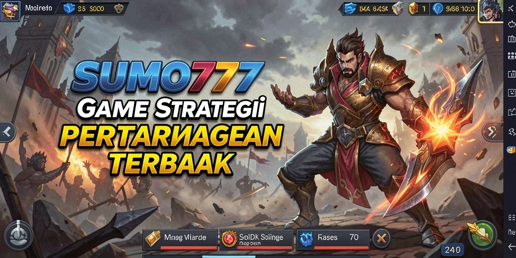 Tampilan gameplay SERU di SUMO777 dengan pertarungan yang mendebarkan.