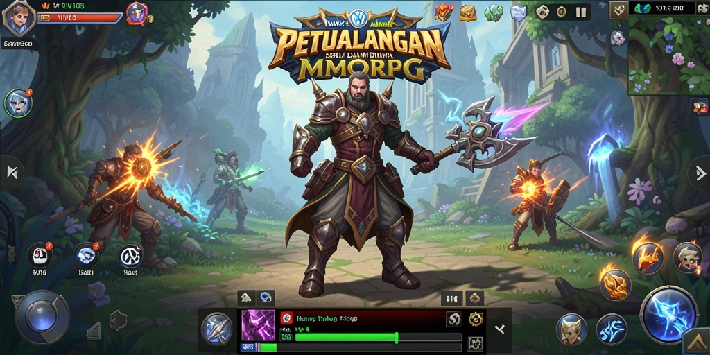 Tampilan aksi seru dalam gameplay VW108 yang menampilkan pertarungan epic.