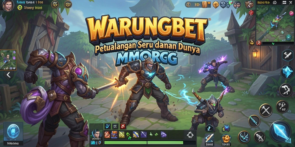 Tangkapan layar dari <strong>WARUNGBET</strong> menunjukkan aksi gameplay yang mendebarkan dalam dunia MMORPG.