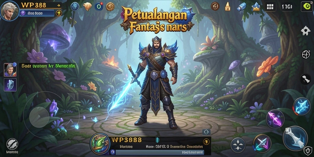 Tampilan gameplay WP888 yang menegangkan dan penuh strategi.
